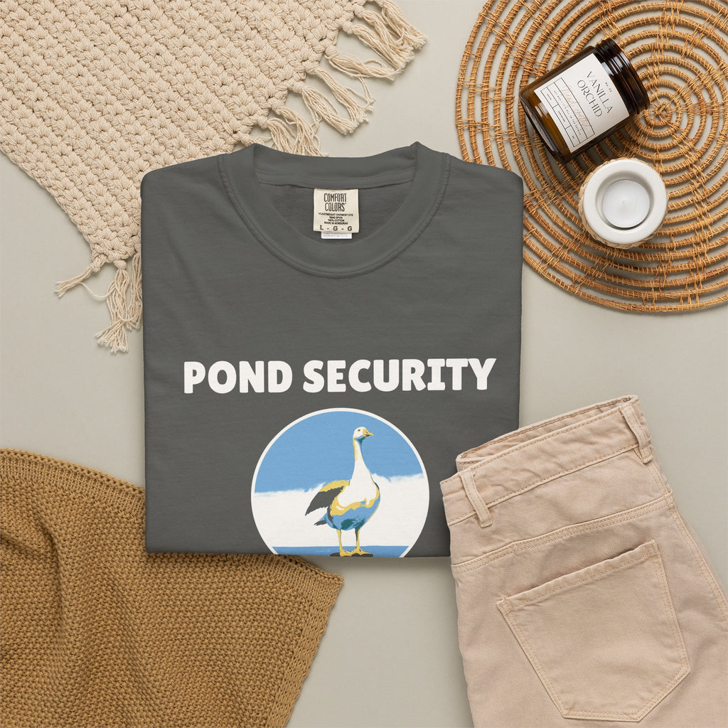 Funny Pond Security Trespassers Get the Hiss Shirt Tee