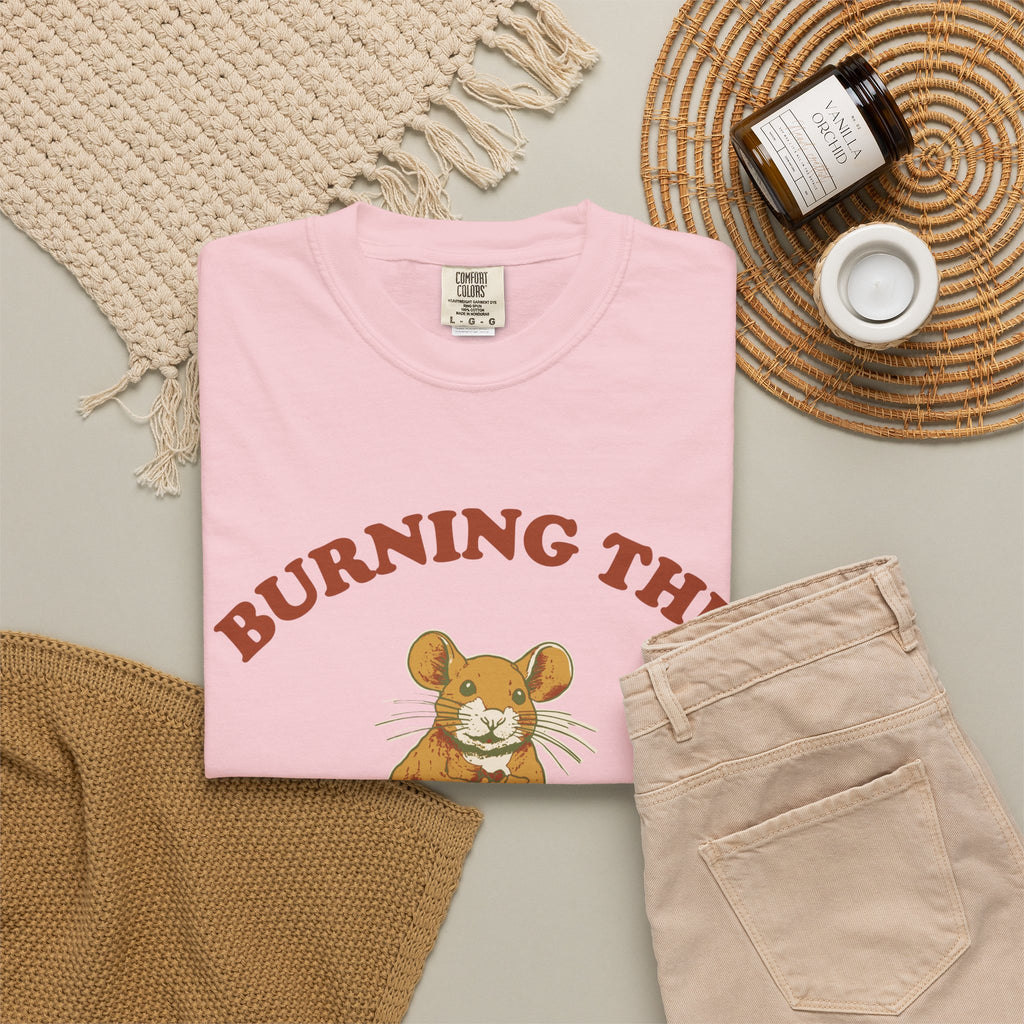 Funny Mouse Shirt - Burning the Midnight Zoomies Tee