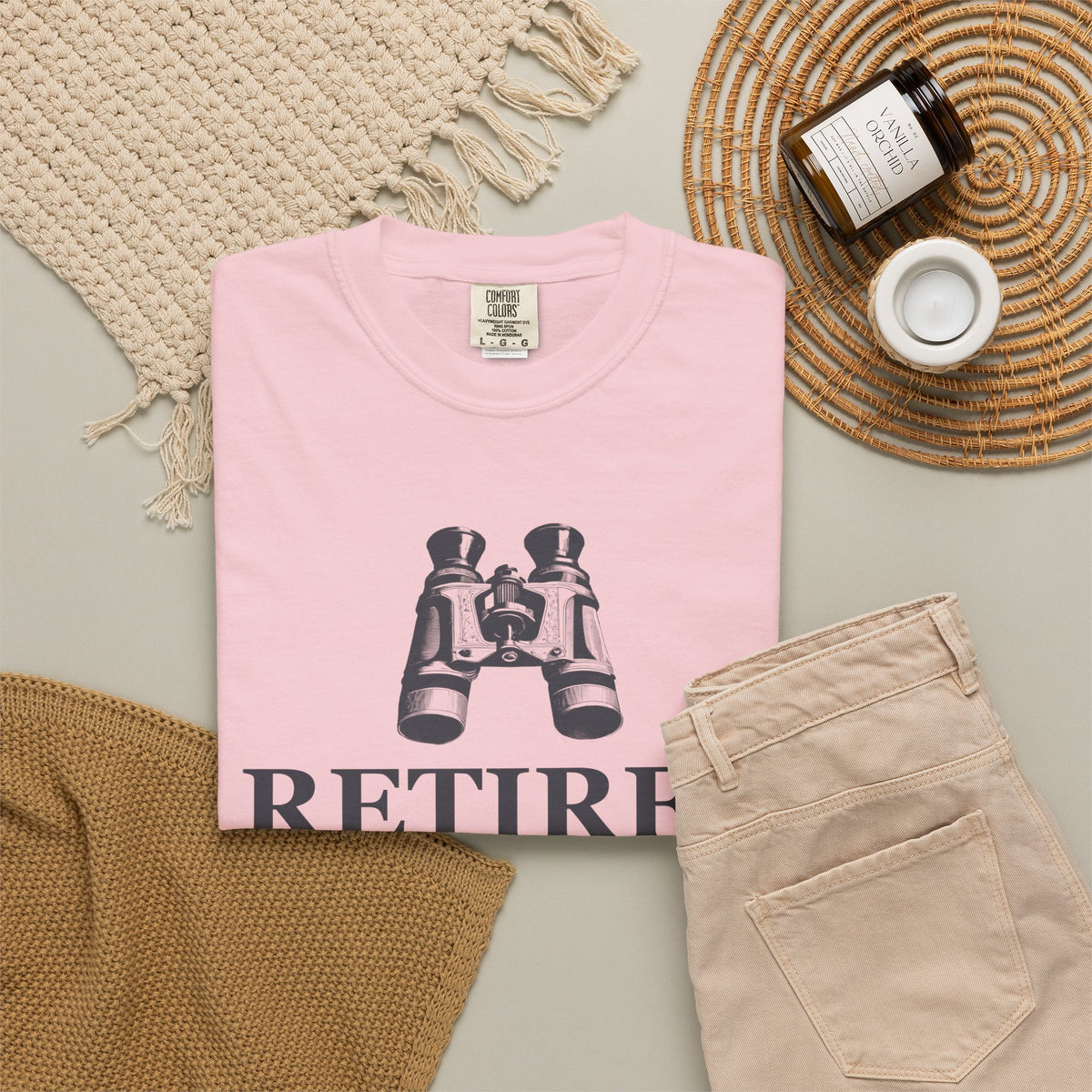 Gift Shirt - Retiree Professional Backyard Bird Watcher