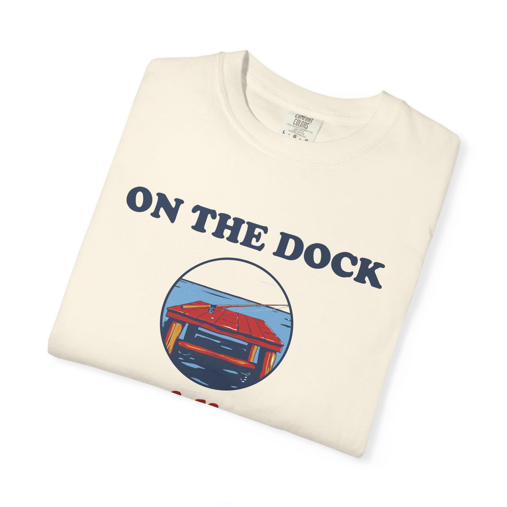 Fishing Retirement Shirt - On the Dock Providing an Airtight Alibi Tee