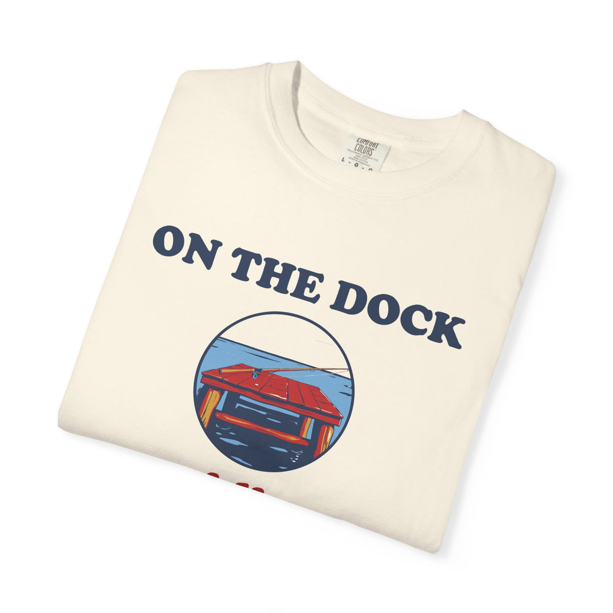 Fishing Retirement Shirt - On the Dock Providing an Airtight Alibi Tee