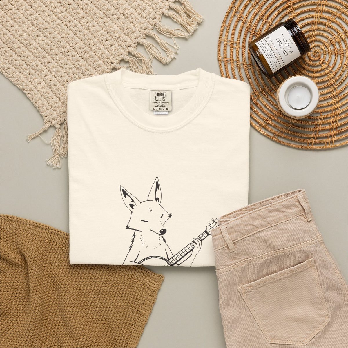 Men's Southwest Folk Art Shirt - Canyon Strum Tee