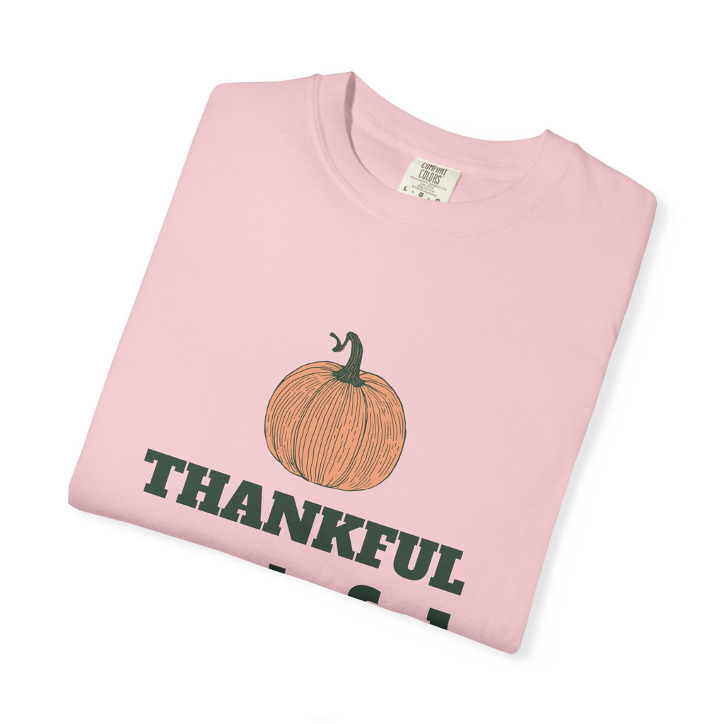 Thanksgiving Shirt - Thankful Grateful Exhausted Tee