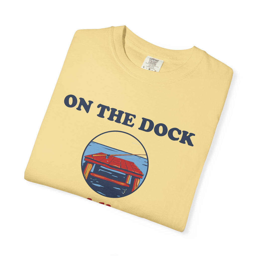 Fishing Retirement Shirt - On the Dock Providing an Airtight Alibi Tee