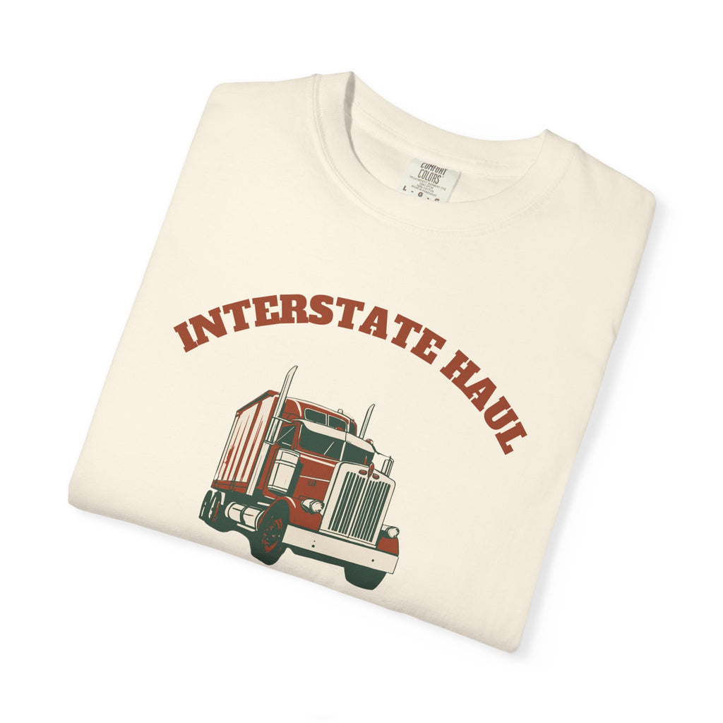Truck Driver Shirt - Interstate Haul Rumble Strips and Diesel Hum