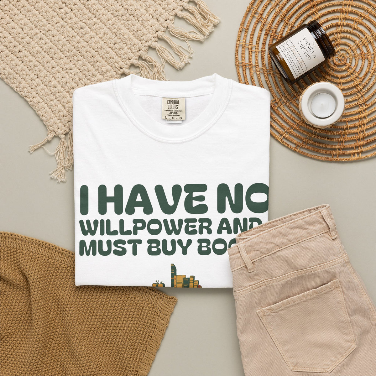 Book Collector Shirt - I Have No Willpower and I Must Buy Books