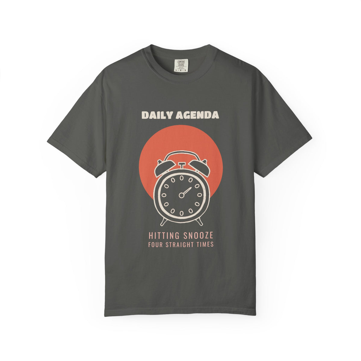 Funny Adulting Shirt - Hitting Snooze Four Times Tee