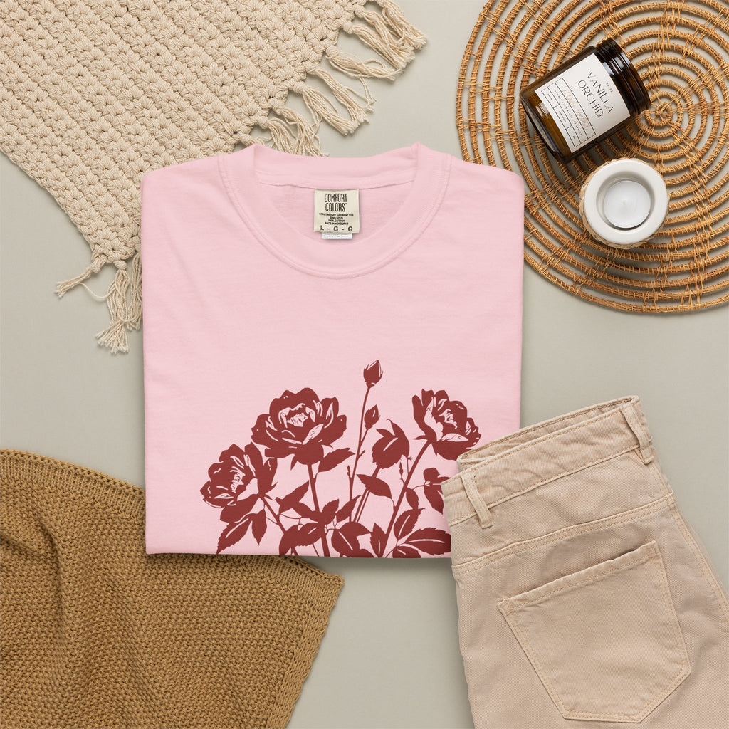 Wildflower Lover Shirt - Wild Rose Tee
