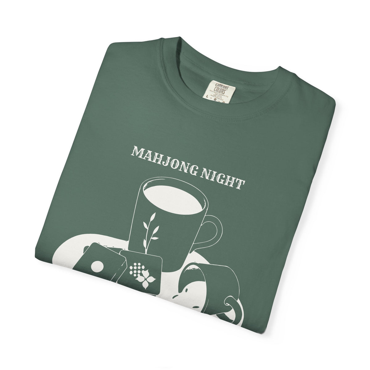 Funny Mahjong Night Spill the Tea and the Dots Shirt Tee