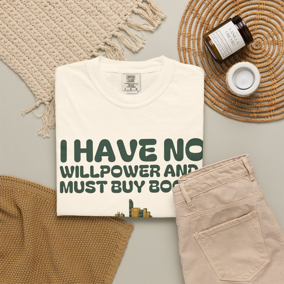 Book Collector Shirt - I Have No Willpower and I Must Buy Books