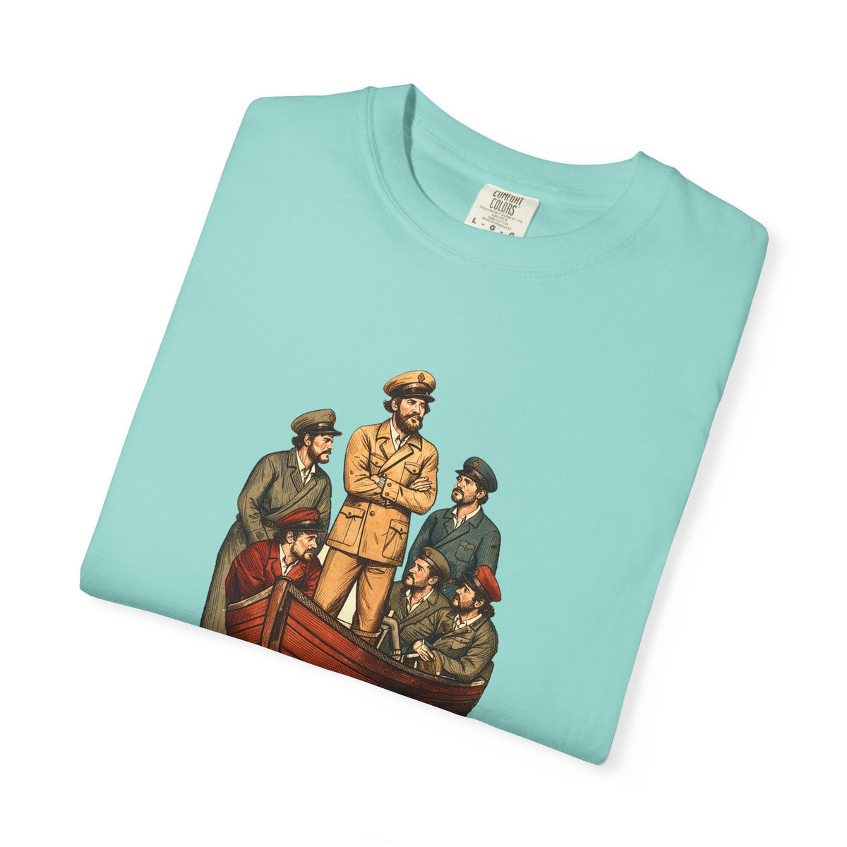 Boat Captain Shirt - Captain of This Boat. Democracy Ends Here.