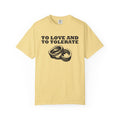 Valentine Couple Gift Shirt - To Love and to Tolerate Tee