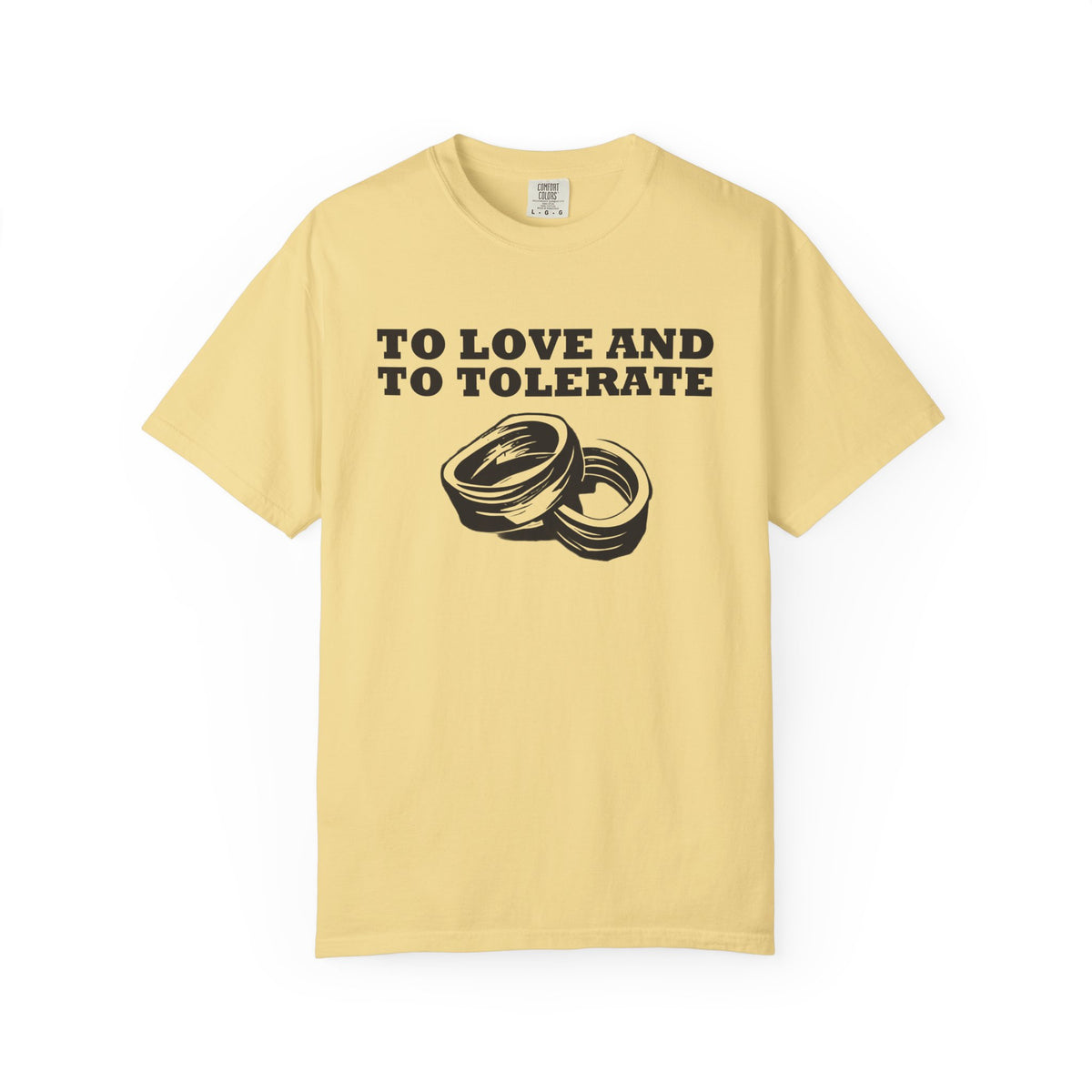 Valentine Couple Gift Shirt - To Love and to Tolerate Tee