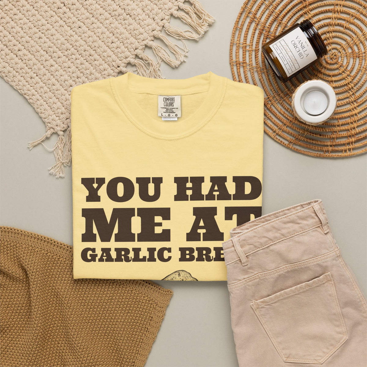 Garlic Bread Fan Shirt - You Had Me at Garlic Bread Tee