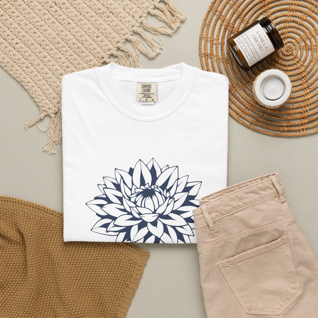 Dahlia Flower Gift Shirt - Dahlia Bloom Tee