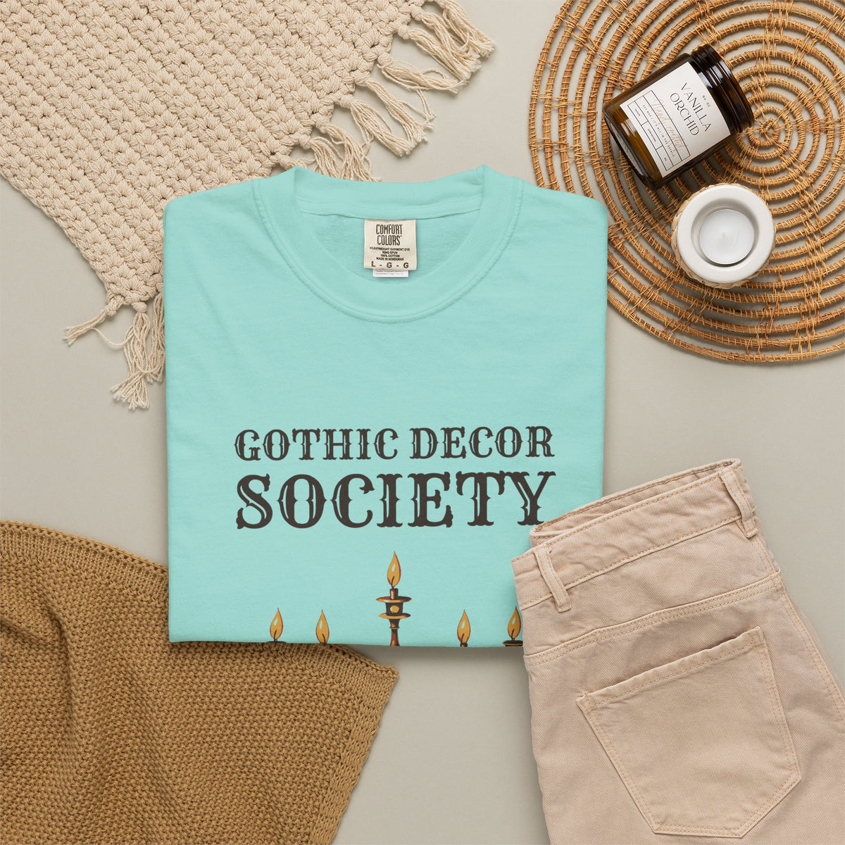 Goth Home Decor Shirt - Gothic Decor Society Dust is Our Glitter