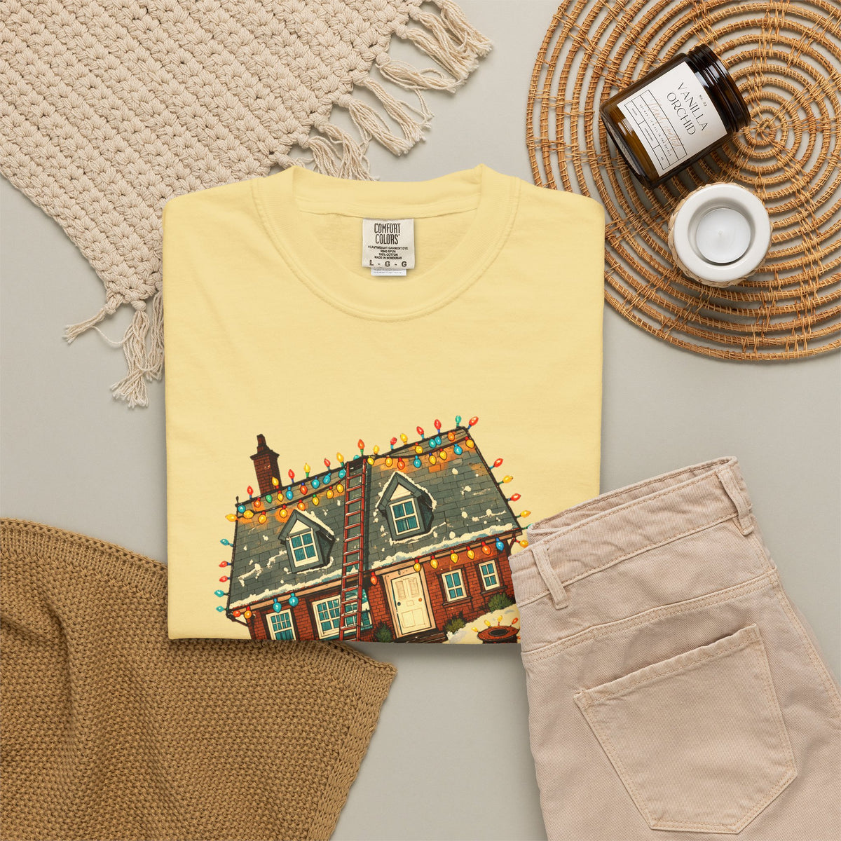 Homebody Shirt - One More String of Lights Tee