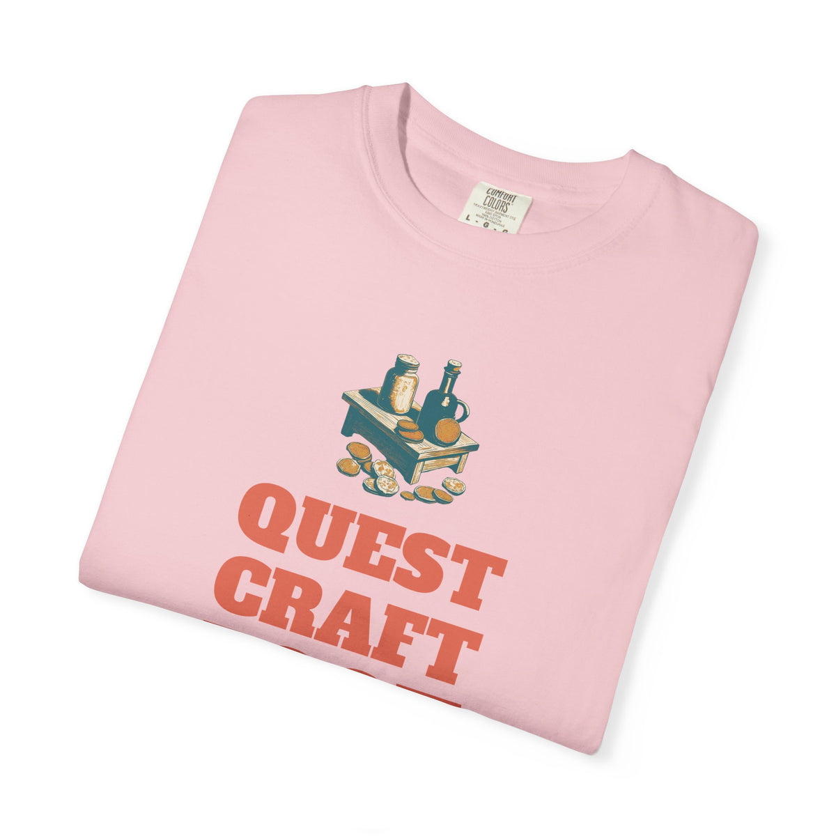 Funny MMO Gamer Shirt - Quest Craft Loot Profit - MMO Gamer Gift
