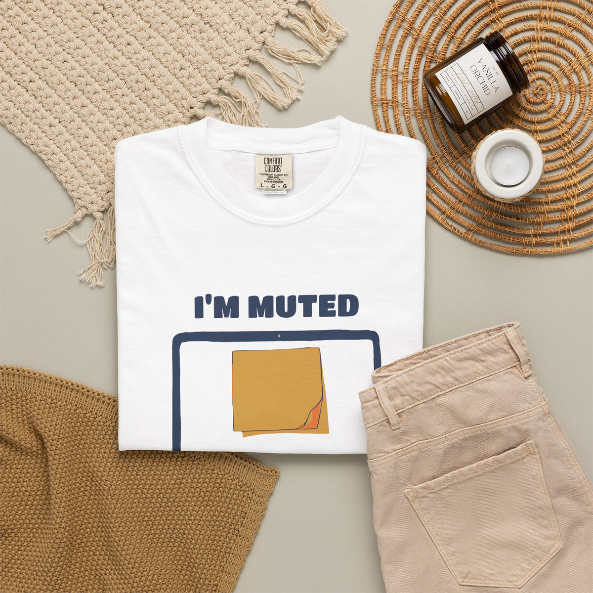 I'm Muted but My Soul is Screaming Shirt Office Worker Tee