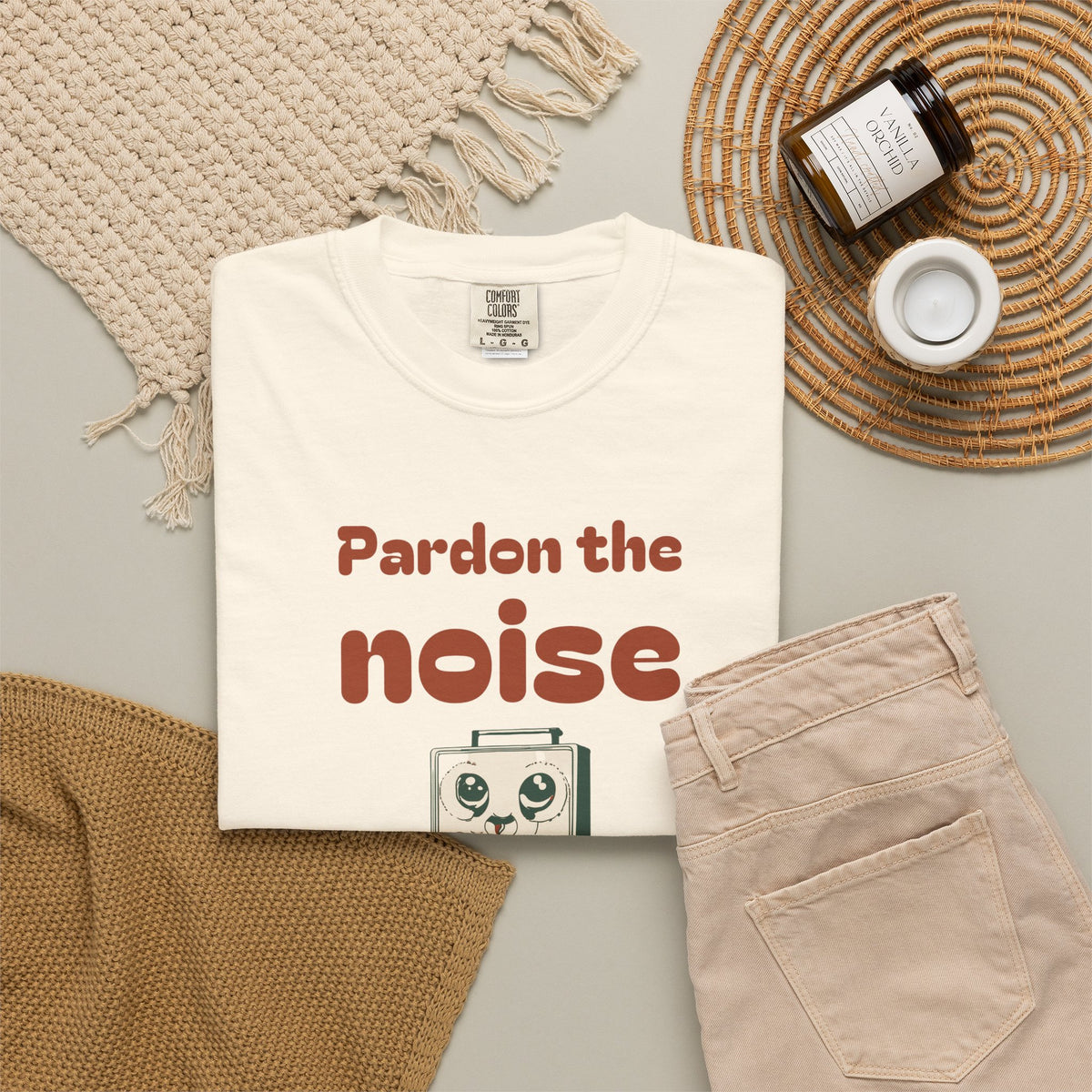 Funny Guitar Player Shirt - Pardon the Noise I'm Making Music