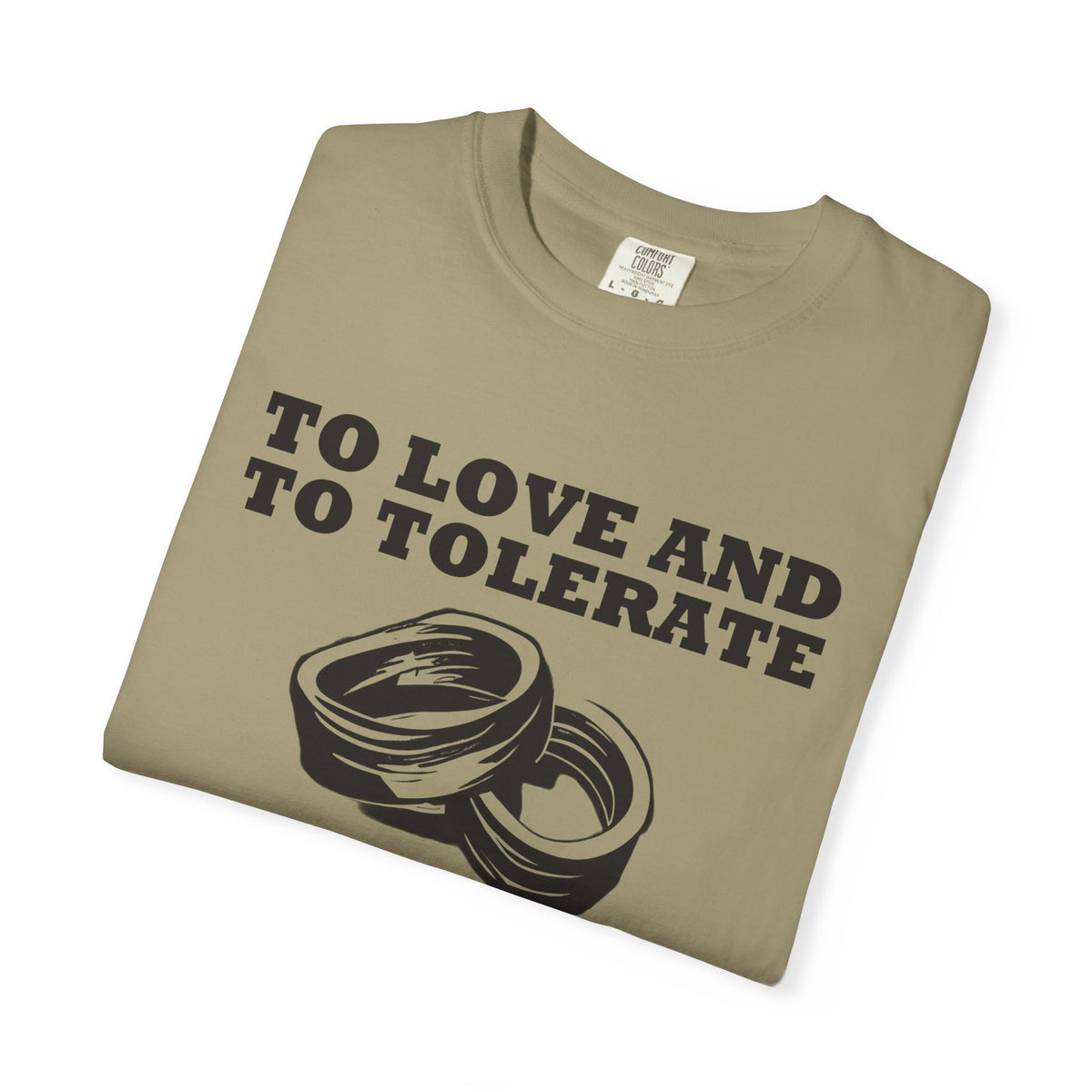 Valentine Couple Gift Shirt - To Love and to Tolerate Tee