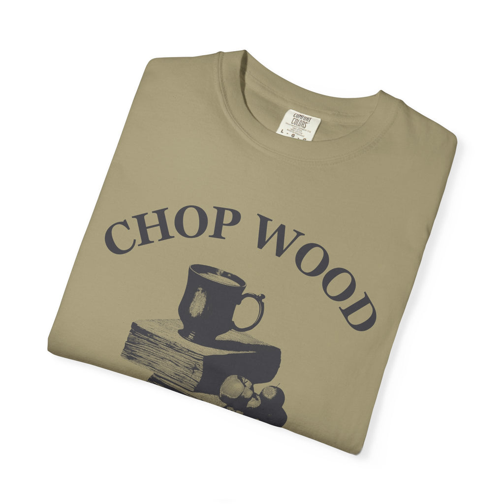 Autumn Homesteader Fall Shirt - Chop Wood Drink Cider Tee