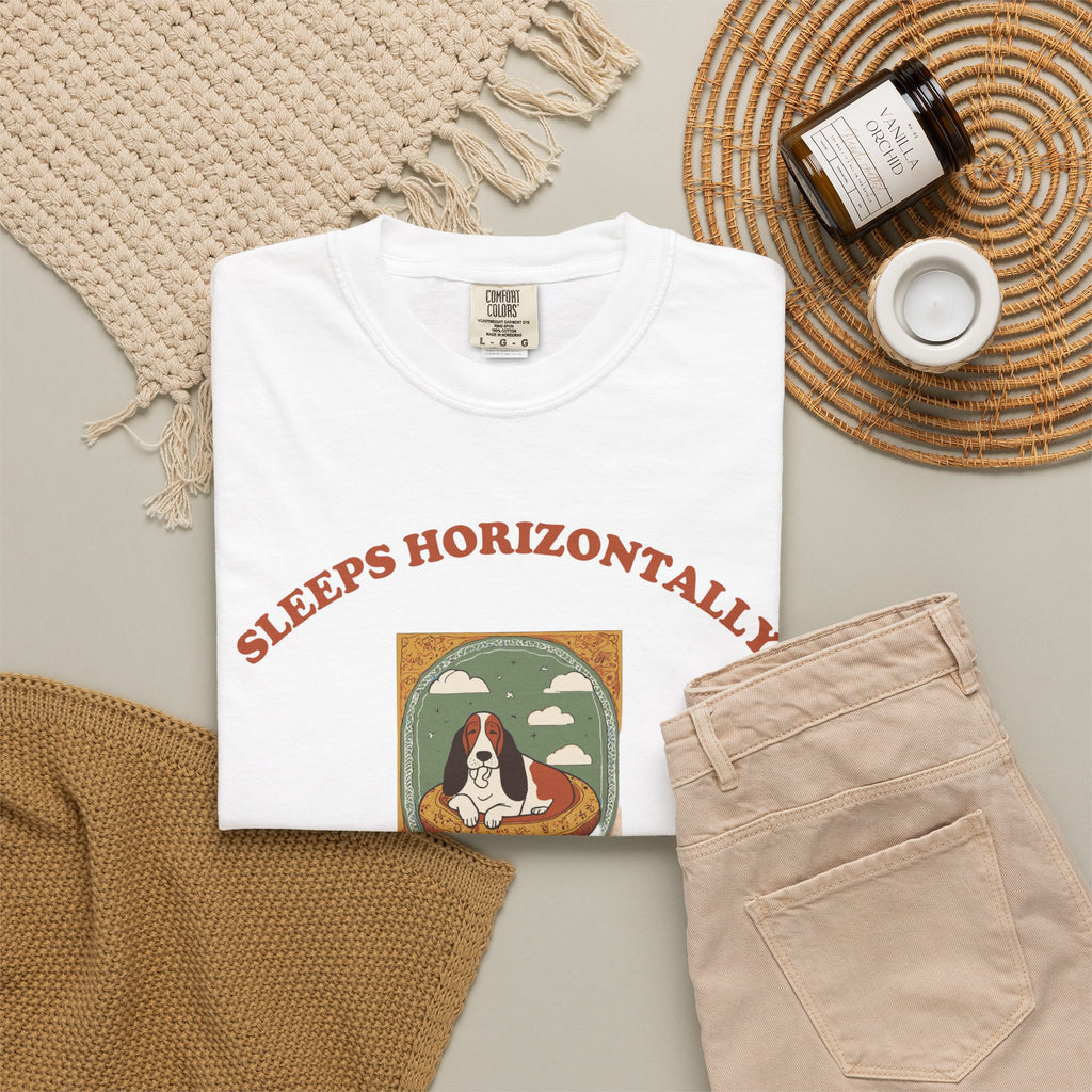 Owner Shirt - Sleeps Horizontally Sixty Pounds of Immovable Deadweight