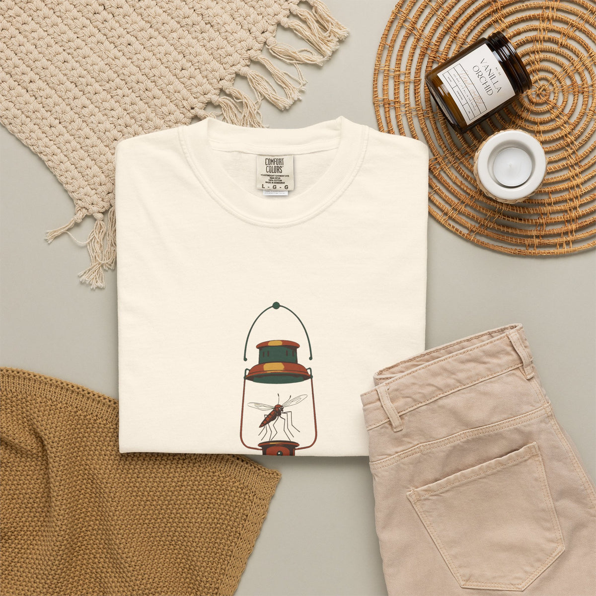 Funny Camping Shirt - I'm Only Here to Feed the Mosquitoes Tee