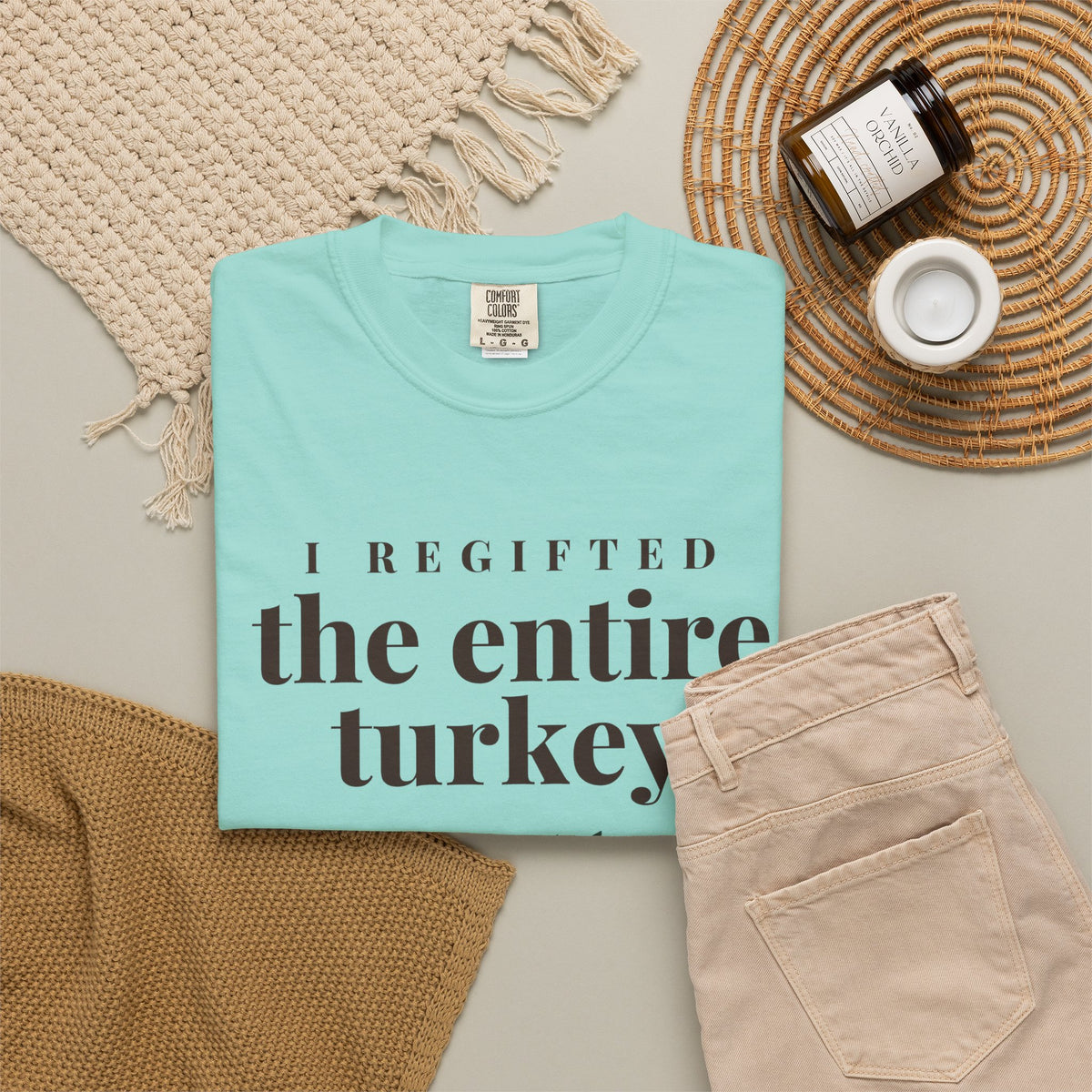 Thanksgiving Host Shirt - I Regifted the Entire Turkey Tee