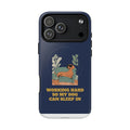 Working Hard So My Dog Can Sleep In MagSafe Phone Case