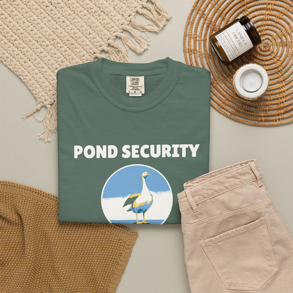 Funny Pond Security Trespassers Get the Hiss Shirt Tee