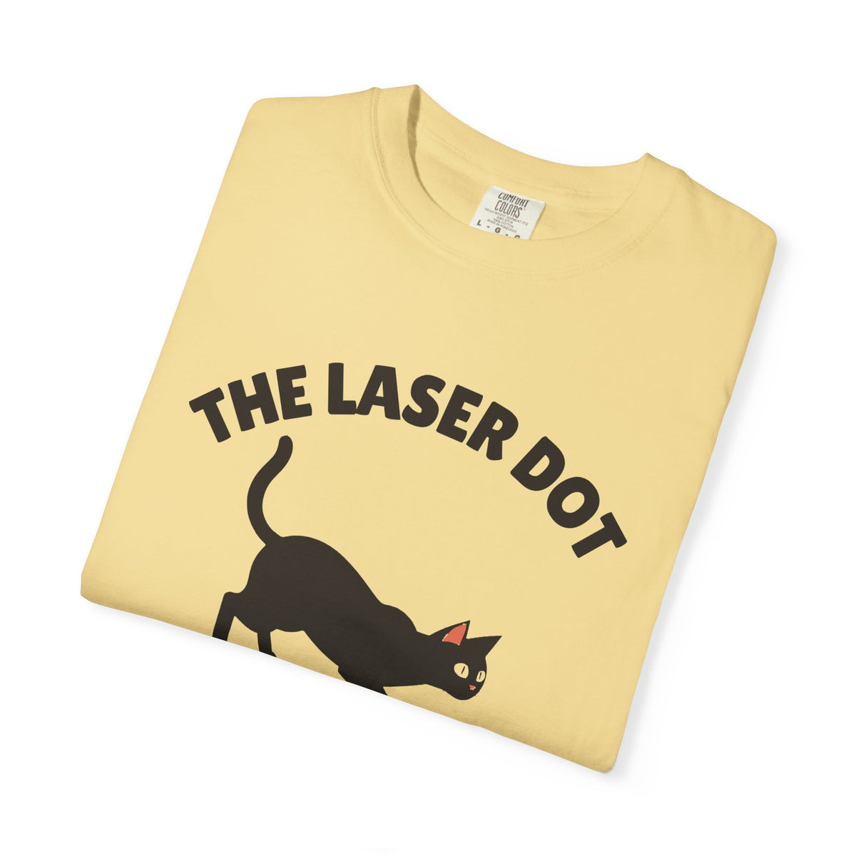 Black Cat Owner Shirt - The Laser Dot Always Wins Tee