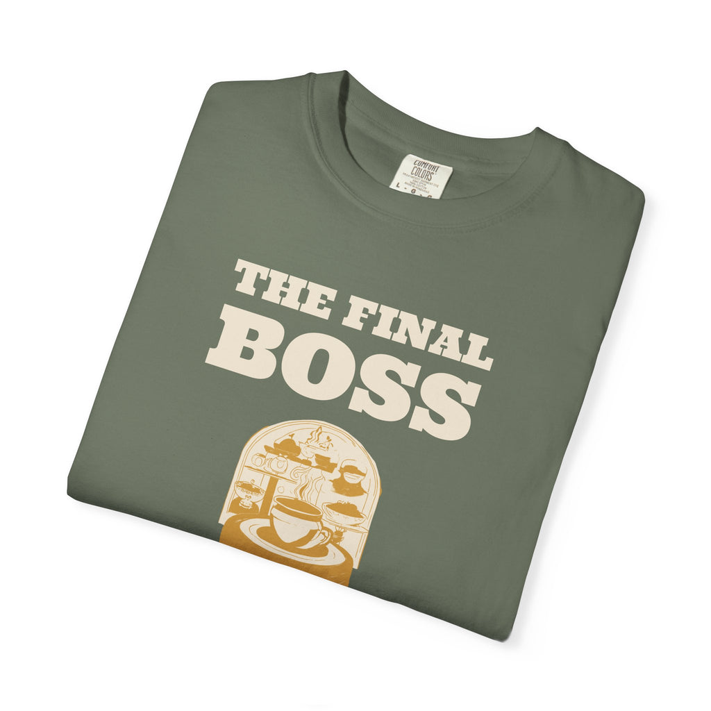 Funny Video Gamer Shirt - The Final Boss is Dinner Being Ready