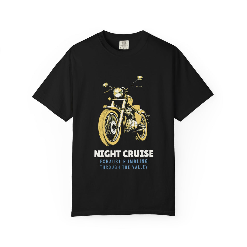 Night Cruise Exhaust Rumbling Shirt Biker Tee