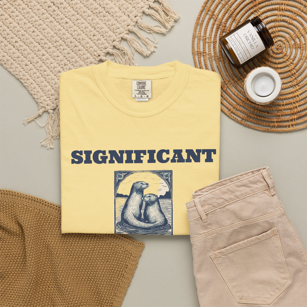 Couples Gift Shirt - Significant Otter Tee