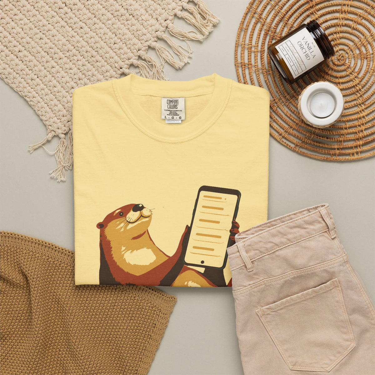 Group Chat Shirt - The Otter Who Never Reads the Messages Tee