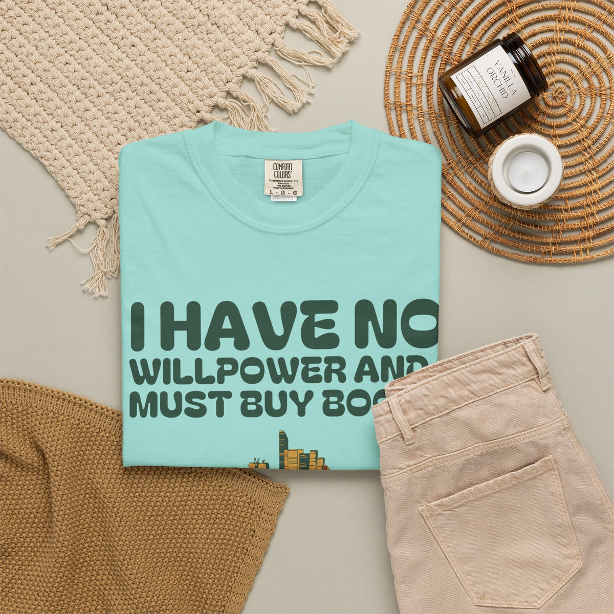 Book Collector Shirt - I Have No Willpower and I Must Buy Books