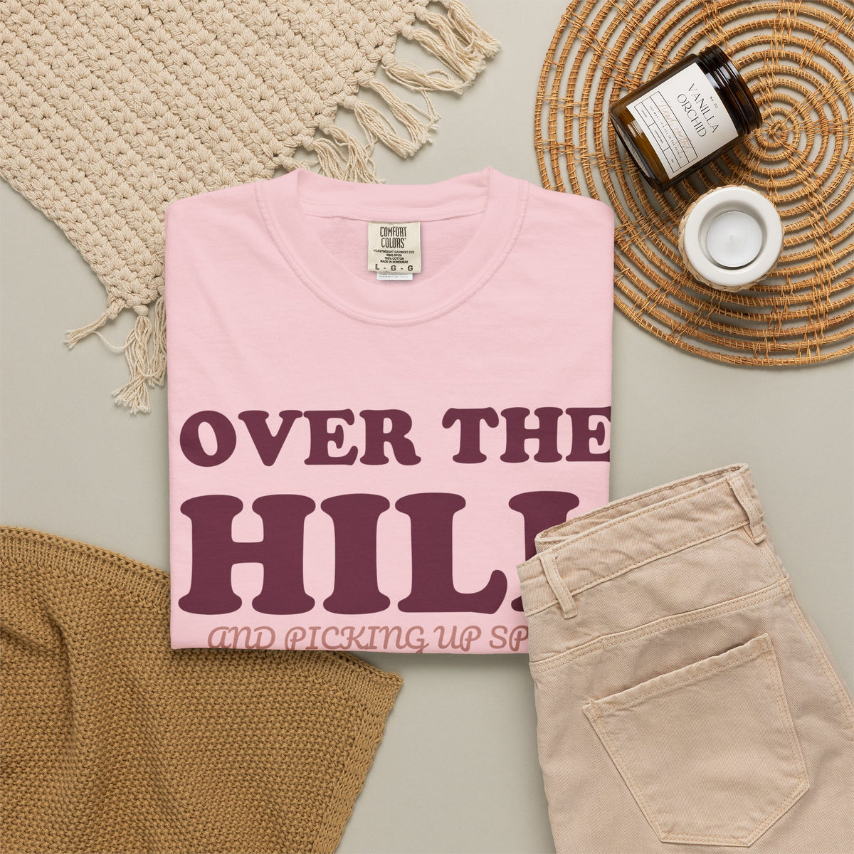 Birthday Shirt - Over the Hill and Picking up Speed