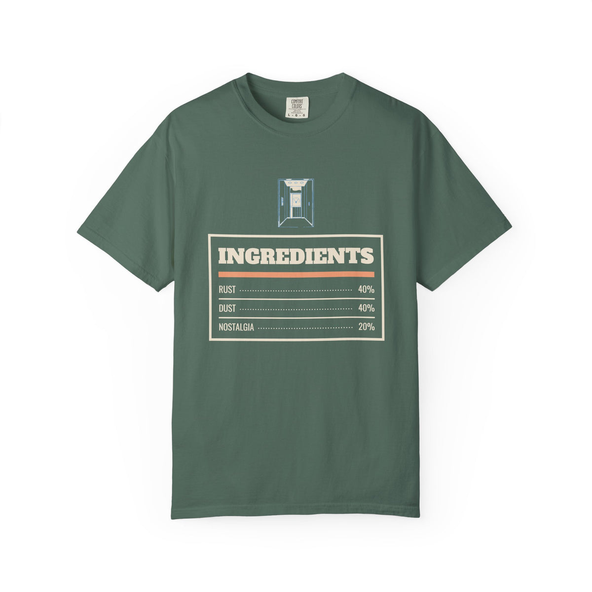 Urban Explorer Shirt - Ingredients Rust Dust Nostalgia Tee