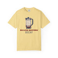 Coffee Lover Shirt - Death Before Decaf Tee