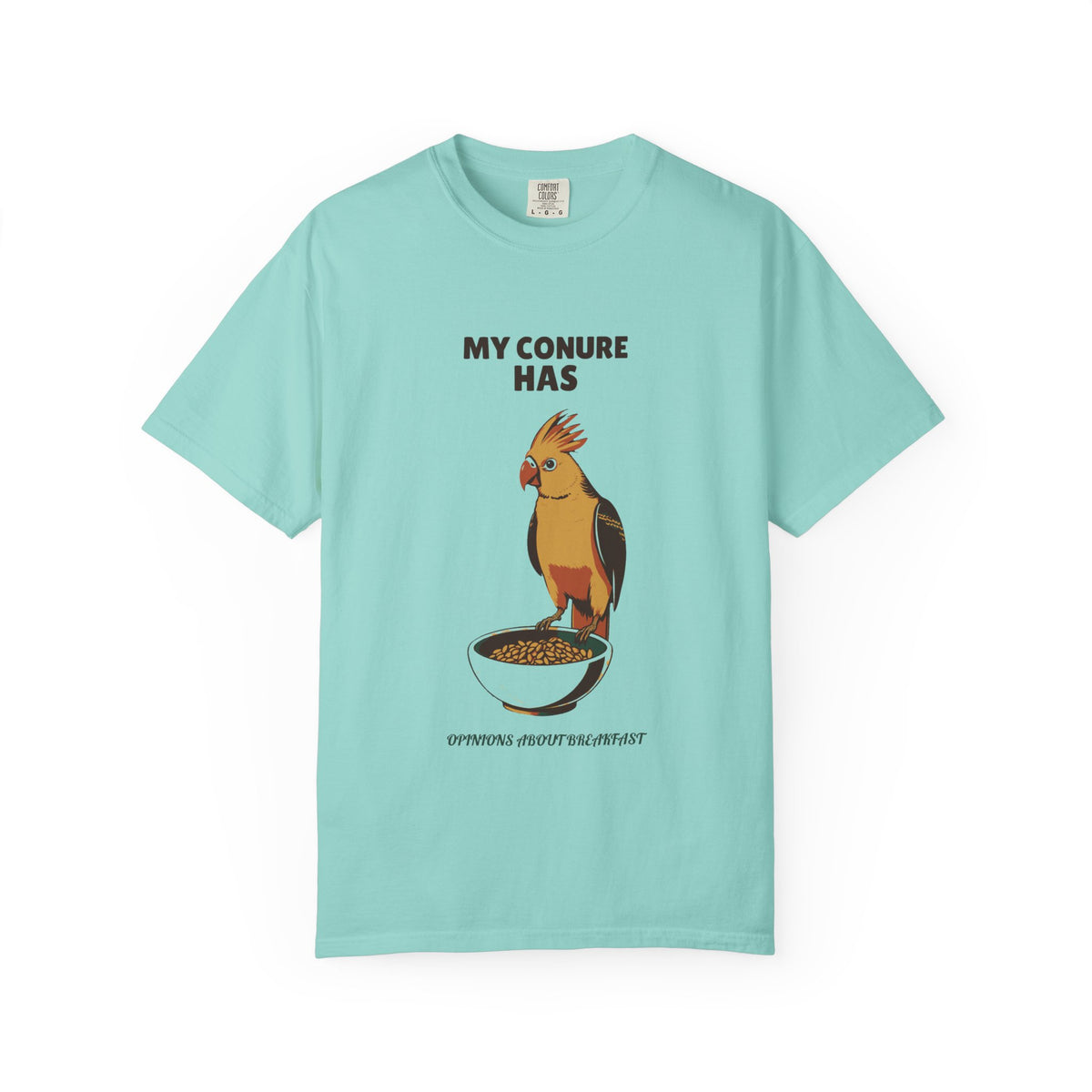 Picky Bird Owner Shirt - My Conure Has Opinions About Breakfast Tee