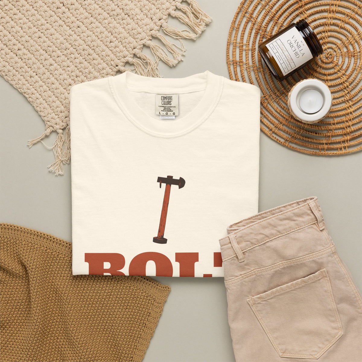 Mechanic Gift Shirt - Bolt Won't Budge Bigger Hammer Tee