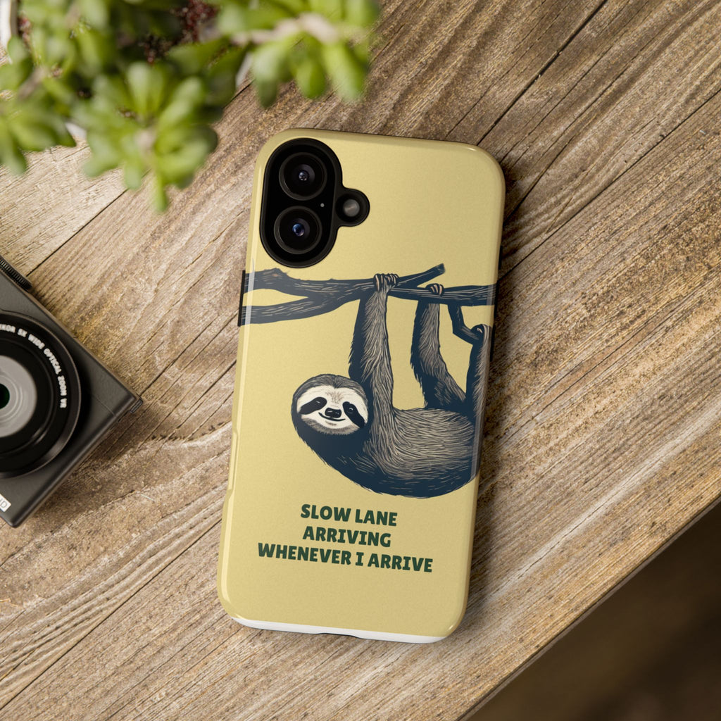 Sloth Phone Case - Slow Lane Tough Case