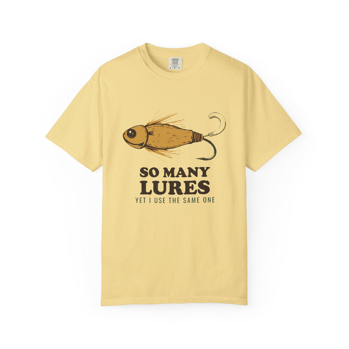 Funny Fishing Shirt - So Many Lures Yet I Use The Same One Tee