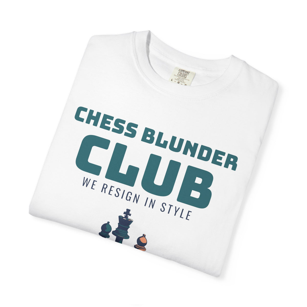 Funny Chess Player Shirt - Chess Blunder Club We Resign in Style