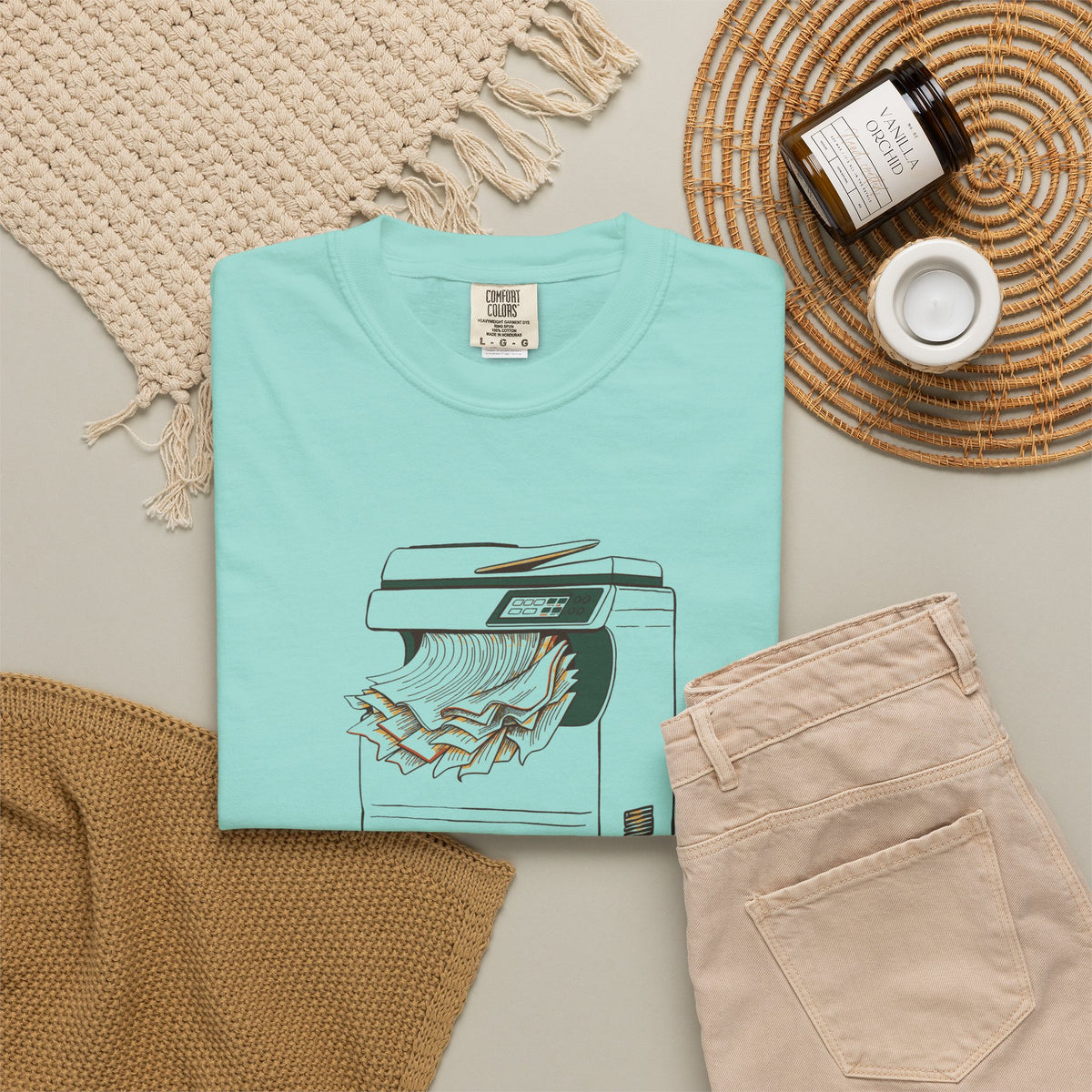 Teacher Gift Shirt - The Copier Jammed so Did My Lesson Plan Tee