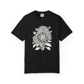 Dahlia Season Shirt Botanical Print Fan Fall Tee