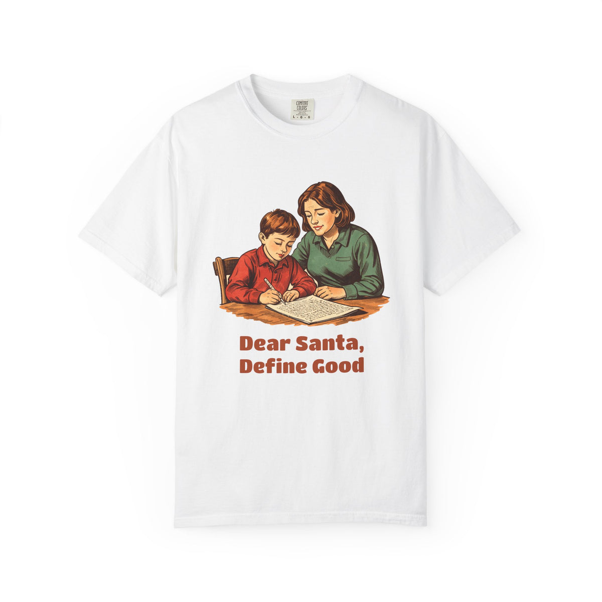 Santa Letter Writer Shirt - Dear Santa Define Good Tee