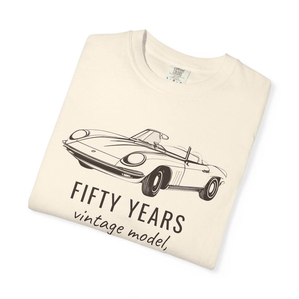 50th Birthday Gifts Shirt - Fifty Years Vintage Model Prime Condition