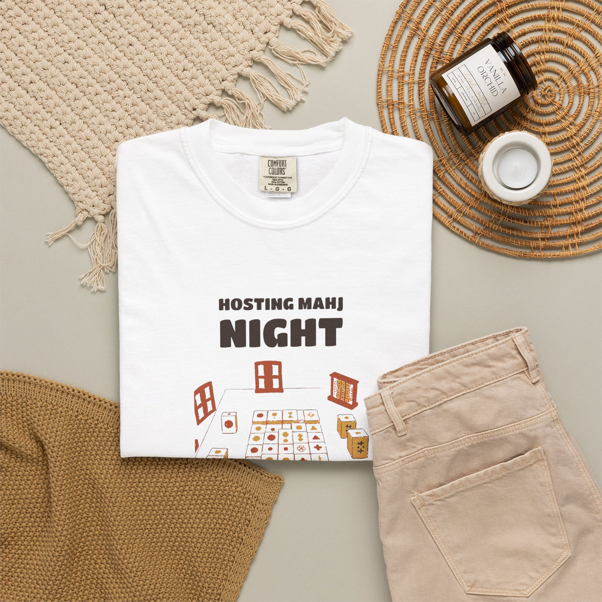 Funny Hosting Mahj Night Snacks Took Longer Than Setup Shirt